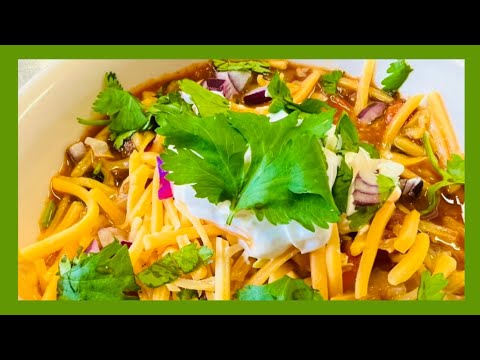 CHIPOTLE BEEF & BEAN CHILI 🔥 Spicy Recipe from Chef Victoria Love