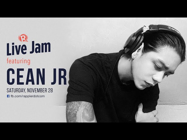 [WATCH] Rappler Live Jam: Cean Jr