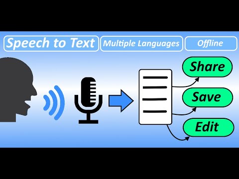 Voice Text, Speech to Text