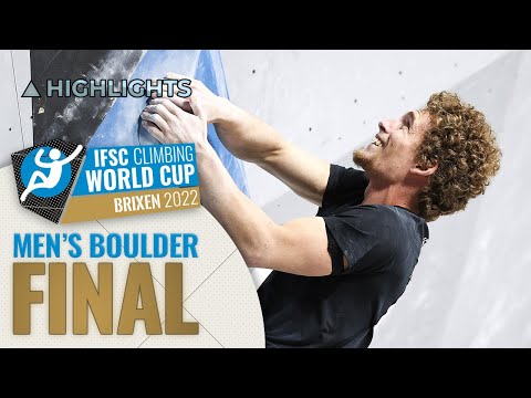 Men's Boulder final highlights || Brixen 2022