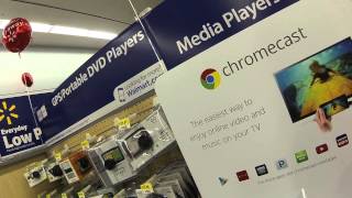 preview picture of video 'Changing batteries by a Google Chromecast Device & Display, Walmart, Phoenix, AZ, GOPR7457'