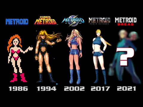 Evolution of Best Ending in Metroid Games (1986 - 2021)
