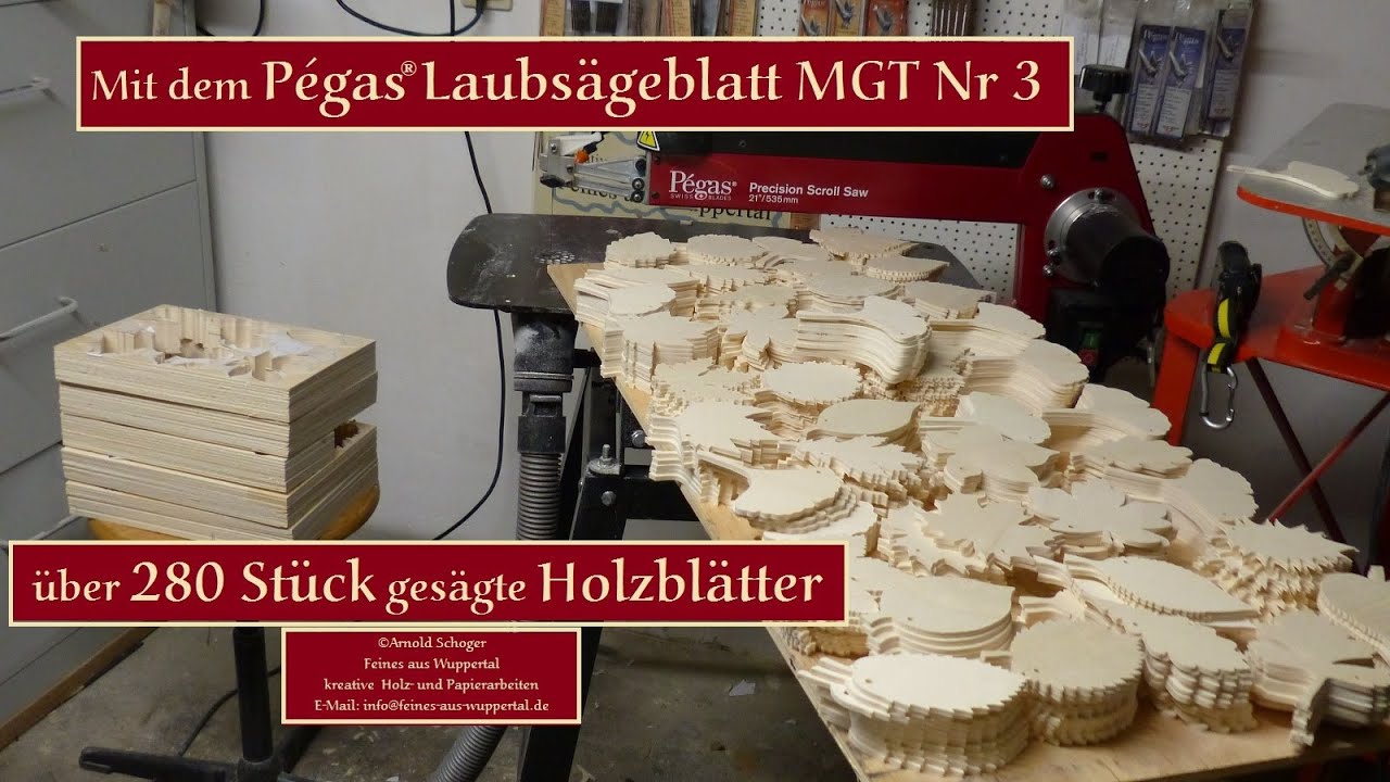 Pegas MGT Nr 3 Laubsägeblatt: alta disponibilidad
