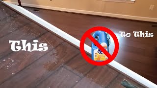 Removing Difficult Topical from Potentially Ruined Laminate Flooring