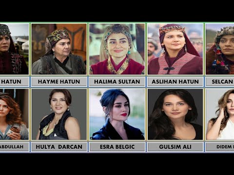 Diriliş Ertuğrul Actresses Real Names and Pictures