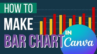 How to make a bar chart in Canva - A few simple steps!