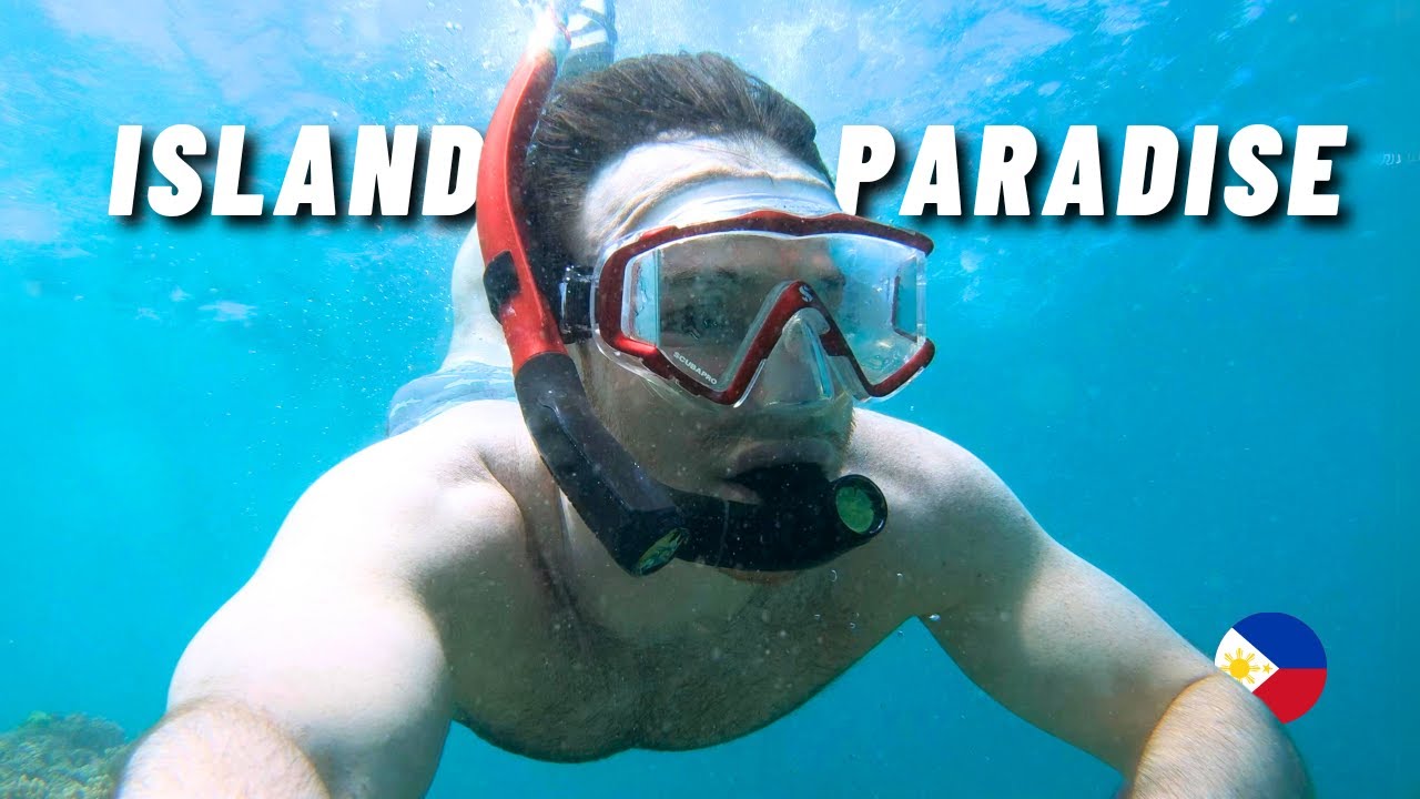 A tourist explores Pamilacan Island in the video tour.