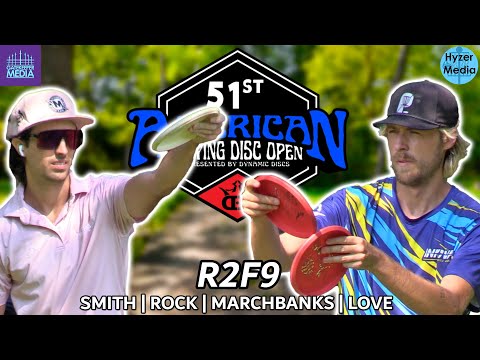 51st American Flying Disc Open | R2F9 | Smith, Rock, Marchbanks, Love | Gatekeeper Media