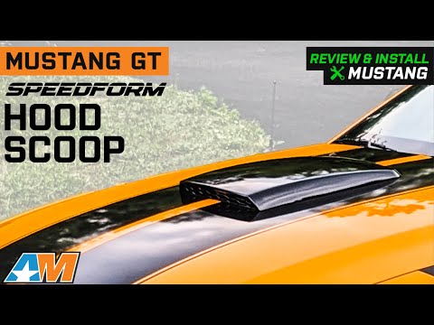 2005-2014 Mustang SpeedForm Hood Scoop; Unpainted Review & Install