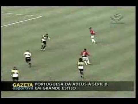 Portuguesa 3 x 1 Criciuma  -  Gazeta Esportiva