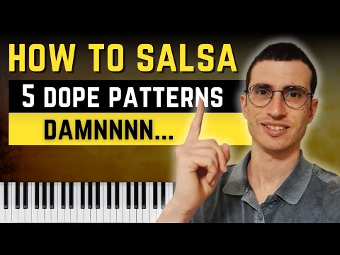 How To Play Salsa Piano - 5 Amazing Montuno Patterns!