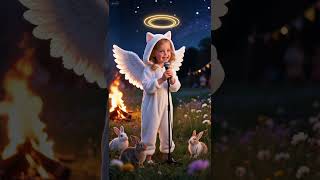 👼 Angel Sings in Pajamas 🎤✨ Holiday Cozy Vibes