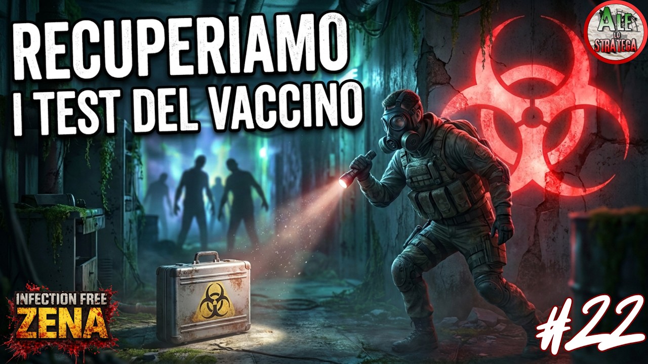 RECUPERIAMO I TEST DEL VACCINO || INFECTION FREE ZENA || RUN 1 #22