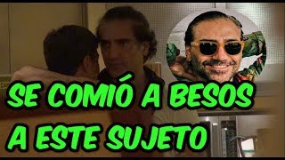 Cachamos a Alejandro Fernández besando a un hombre