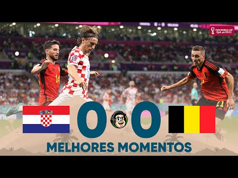 Gols e lances de Croácia x Bélgica