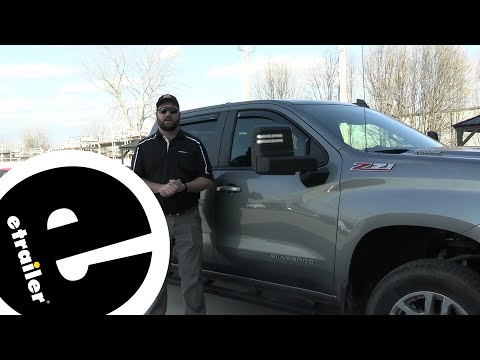 Installing the Putco Element In-Channel Window Rain Guards on your 2020 Chevrolet Silverado 1500