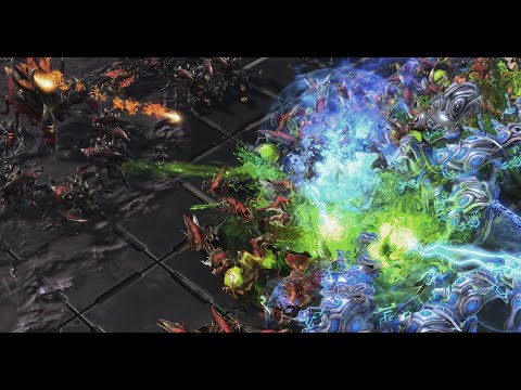 WORKERPOCALYPSE - Reynor (Z) vs ShoWTimE (P) on Oxide - StarCraft 2 -2021