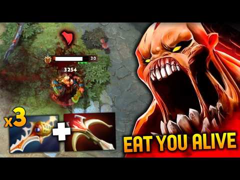 x3 Divine Rapier Life Stealer🔥🔥🔥Eat you From Inside Meta Immortal Rank  | Dota 2 Gameplay