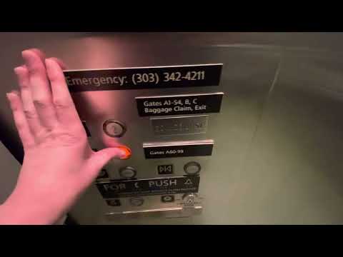 1992 Montgomery HH/MX Hydraulic Elevator | DEN Airport, Concourse A | Denver, CO