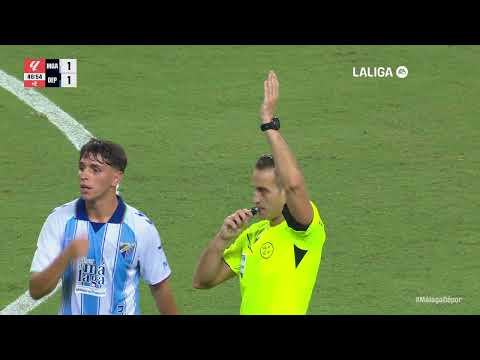Málaga CF 1 - 1 RC Deportivo La Coruña highlights