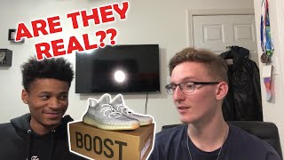 I Bought Yeezys Off StockX! Are They Real Yeezy Unboxing