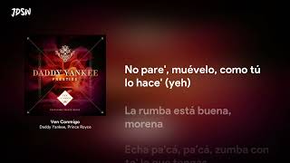 Ven Conmigo - Daddy Yankee, Prince Royce [Letra / Lyrics]