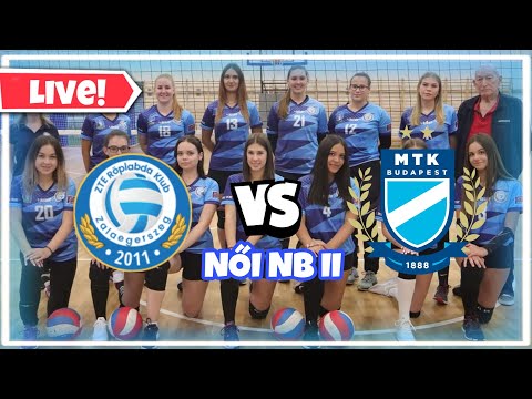 🏐 ZTE RK - MTK Budapest NB II. 2. forduló🏐