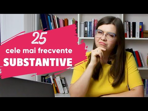 25 cele mai frecvente substantive în engleză | ÎNVAȚĂ ENGLEZA