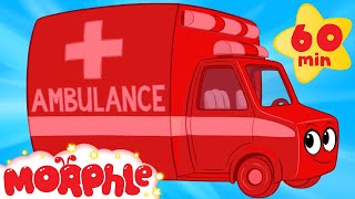 My Magic Ambulance  (+1 hour Morphle kids videos compilation with cars, trucks, bus etc)