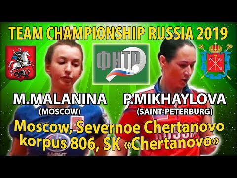 ДЛЯ ЛЮБИТЕЛЕЙ ЗАЩИТЫ MIKHAYLOVA - MALANINA #tabletennis #настольныйтеннис
