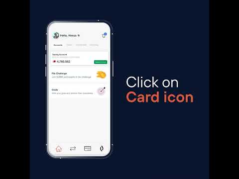 How to Activate your Card via Al Salam Bank App