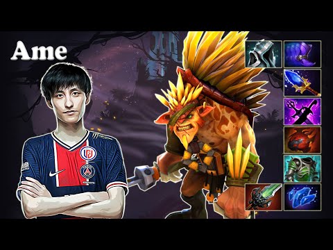 Ame - Bristelback Midlane vs Sccc Morphling, JT Dragon Knight | Dota 2 7.29d Gameplay