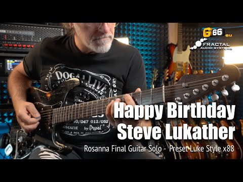 Rosanna - Steve Lukather Tribute
