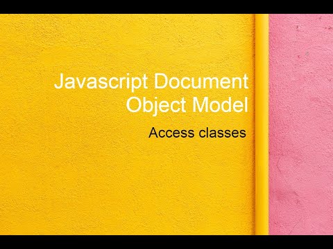 Javascript Dom Access Css Styles For Html Elements