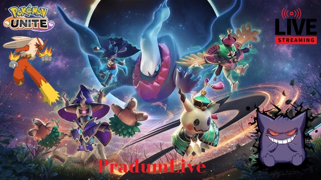 Pokemon Unite 🔴 LIVE Rank Push DAY 5 || Beginner to Master|| HINDI || AND PLAYING BGMI ALSO