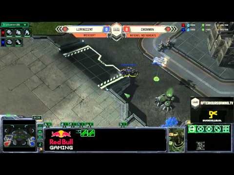 AHGL S3 - SC2 Playoffs Round 1: Microsoft vs National Instruments game 1 by DUCKVILLELOL