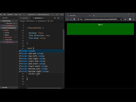 CSS Flexbox Tutorial 9 Layout Part 1