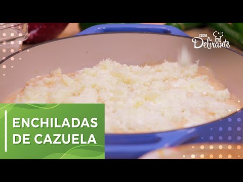 Cazuela de enchiladas: cremosas y picositas | Cocina Delirante