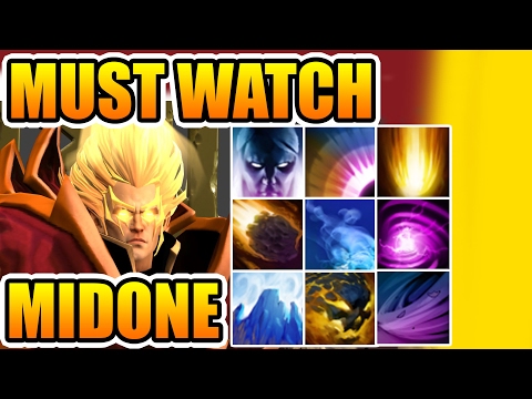 WHAT A SHIT GAME! UNBELIEVABLE SKILL - MidOne [Invoker] Dota 2 7.01