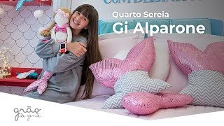 GI, A AVENTUREIRA VERMELHA APRESENTA SEU QUARTO DE SEREIA | GRÃO DE GENTE