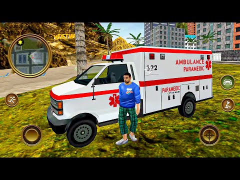 Ambulance Simulator US Police Crime Rope Hero Real Gangster Simulator Android Gameplay