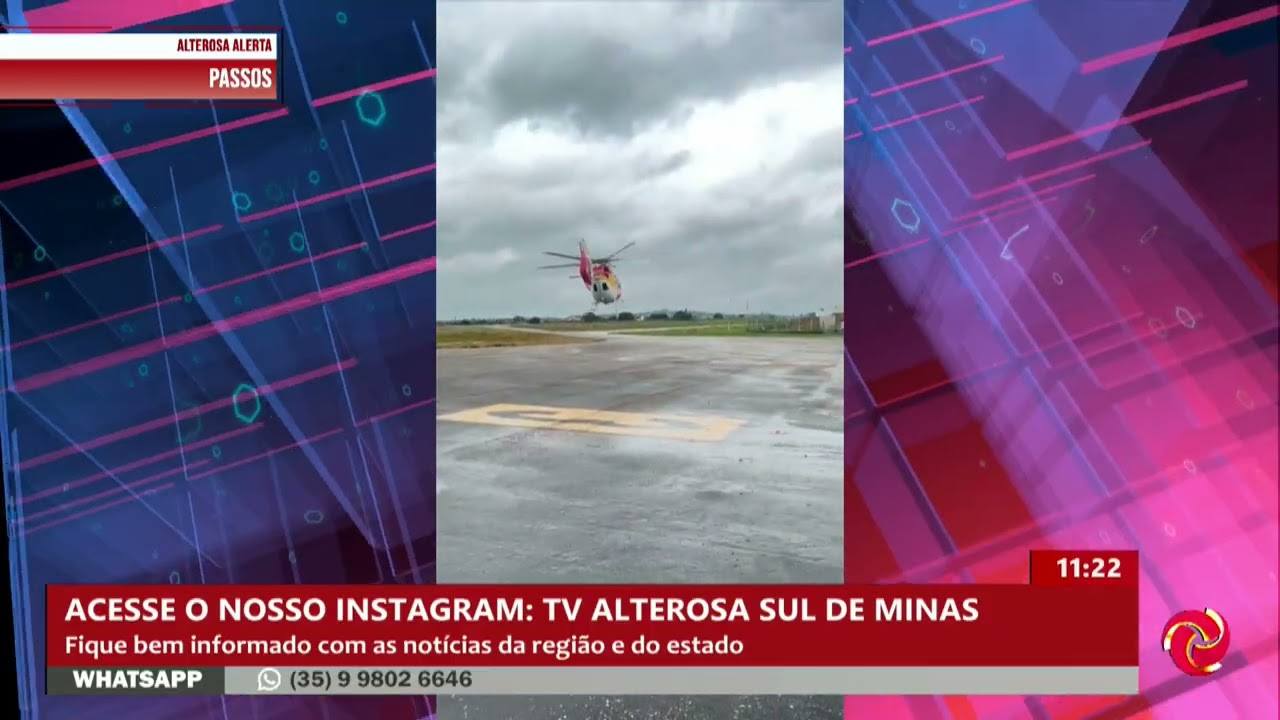 Bebê cardiopata é transferido para Passos