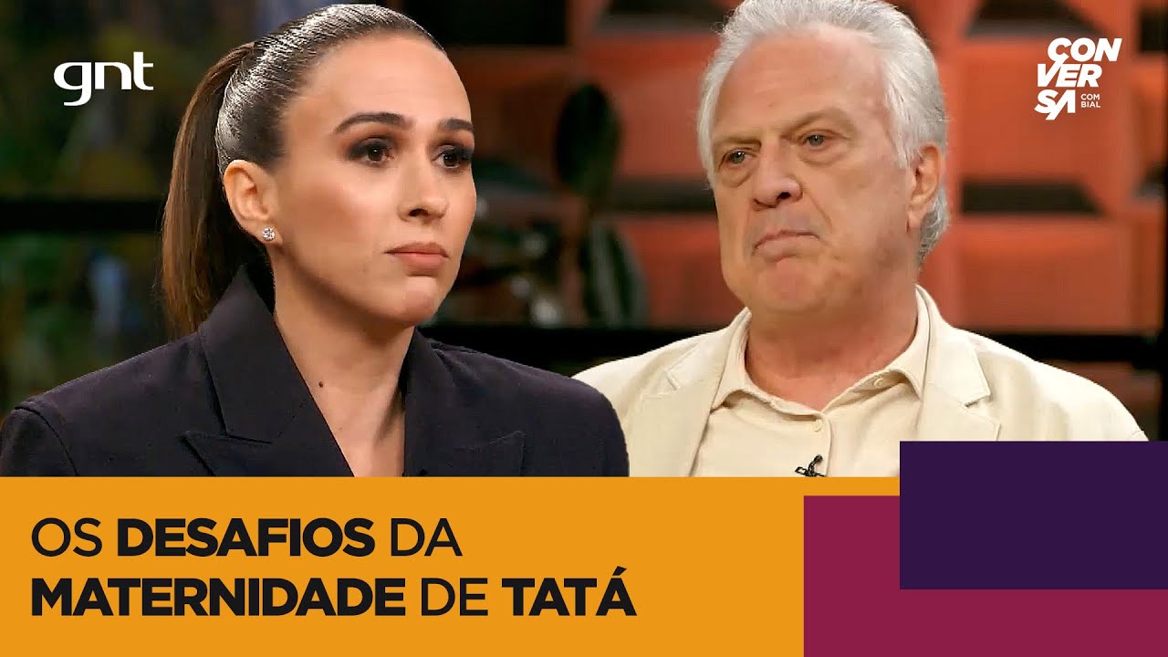Tatá Werneck relembra DESAFIOS DA GRAVIDEZ e o MEDO nos primeiros dias da Cacá | Conversa com Bial