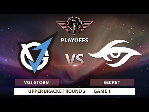 Secret vs VGJ.Storm  | Game 1 | EPICENTER XL: Upper Bracket