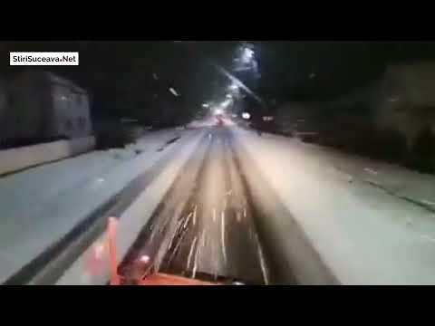 Ninsoare la Grănicești | 17 decembrie 2021