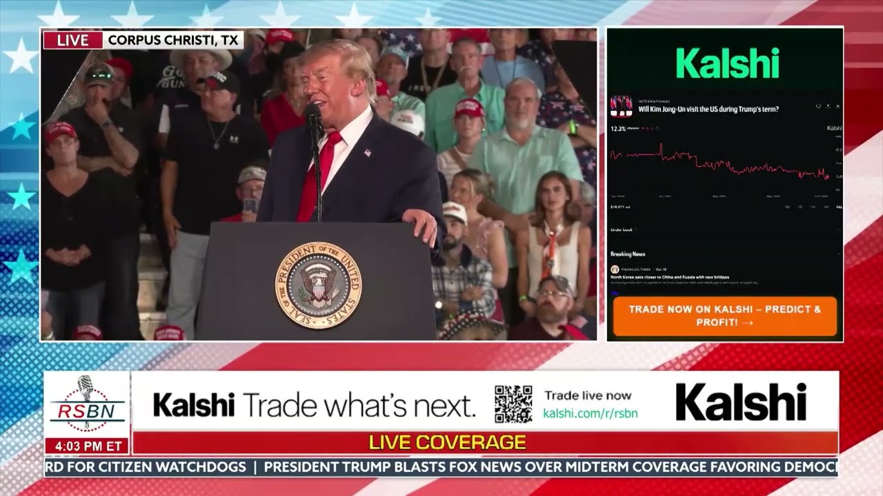 President Trump on Dangers of James Talarico & Need for Big Republican Wins - 10/27/26