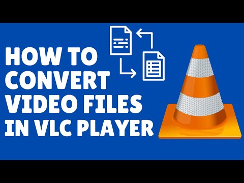 How to Convert Video Files using VLC Media Player | Video Converter