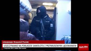 Wideo1: Leszczynianie w samolocie z awaryjnym ldowaniem w Pradze
