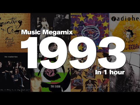 1993 in 1 Hour - Top hits including: Counting Crows, Duran Duran, U2, The Cranberries and many more!