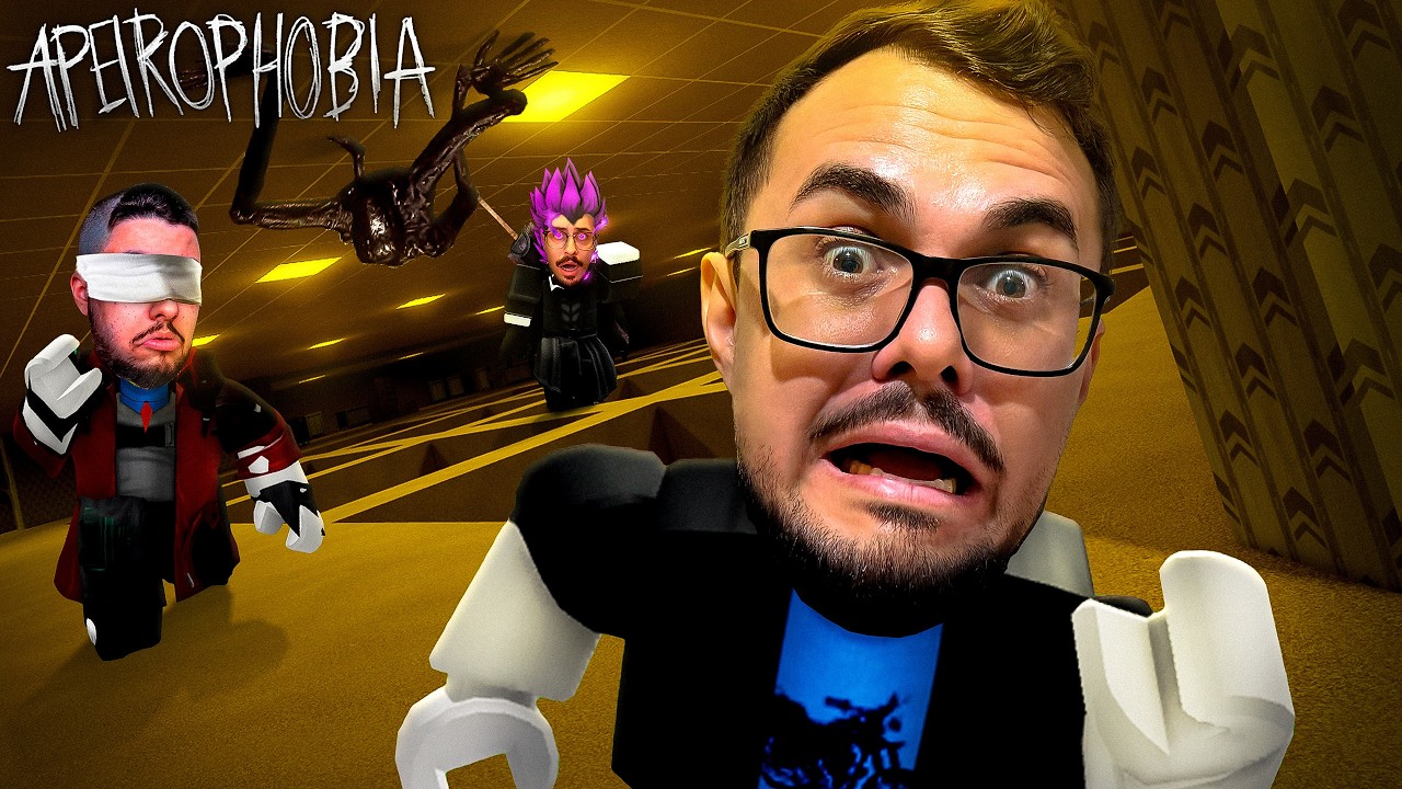 APEIROFOBIA O JOGO DO MEDO DO INFINITO - ROBLOX COM OS AMIGOS